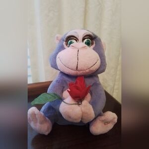 Collectible Purple Monkey Animated Stuffed Toy